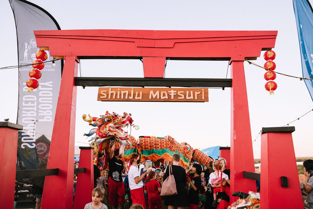 Broome Drone Light Show at Shinju Matsuri 2024